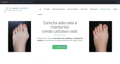Desktop Screenshot of chirurgiapiciorului.ro